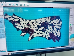 Μηχανή κοπής γνήσιου δέρματος για εργοστάσιο παπουτσιών και τσαντών