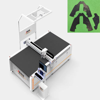 Καλή τιμή 50Hz Προσαρμοσμένη μηχανή κοπής ταλαντευόμενου μαχαιριού CNC με μέγεθος εργασίας 1600mm x 2500mm για δέρμα σε απευθείας σύνδεση