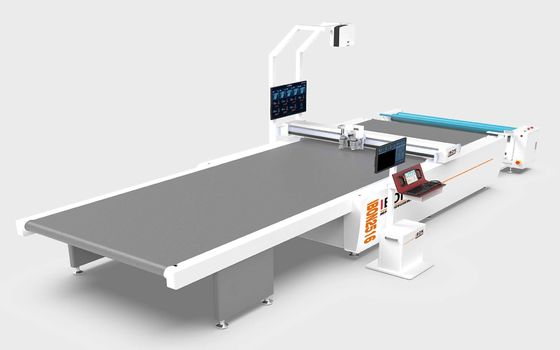 ποιότητας 220V / 380V μηχανή CNC κοπής υφασμάτων αυτόματη μηχανή κοπής υφασμάτων για ύφασμα εργοστάσιο